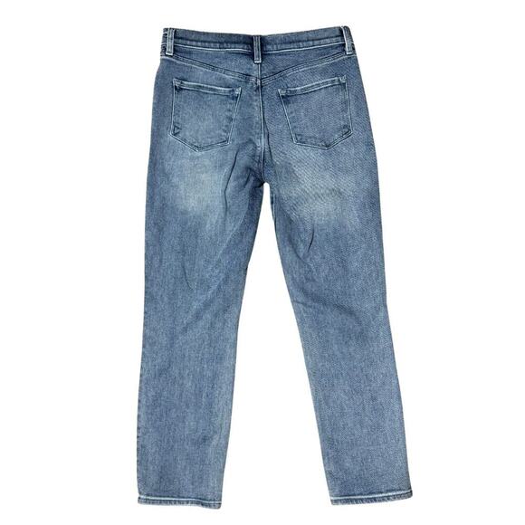 J BRAND Ruby High Rise Crop Straight Leg Denim Jean EUC 27 Womens 4 25" Inseam - Picture 3 of 5